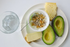 simpele low carb lunch