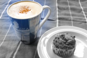 koffie soja muffin