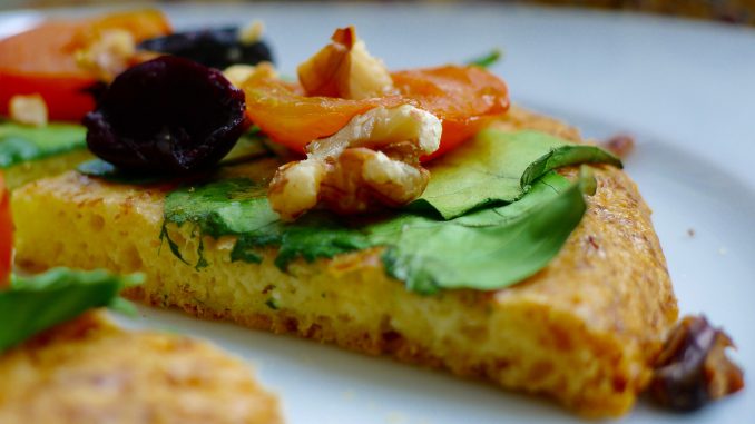 koolhydraatarme mini pizza met spinazie en tomaatjes koolhydraatarme mini pizza met spinazie en tomaatjes