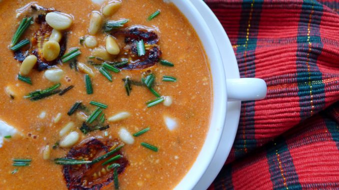 Tomatensoep met mascarpone tomaten mascarpone soep
