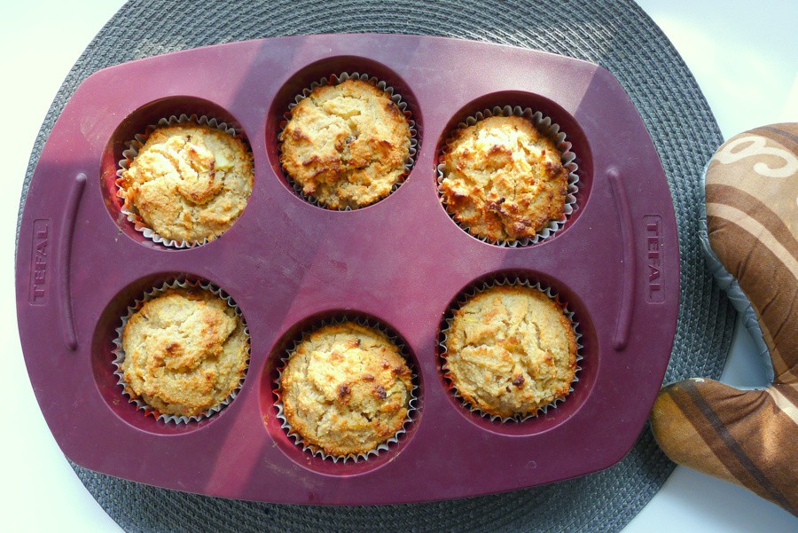 appel muffins in de bakvorm