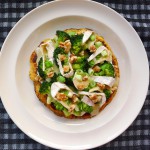 Franse koolhydraatarme pizza met broccoli en camembert recept ~ minder koolhydraten, maimale smaak ~ www.con-serveert.nl