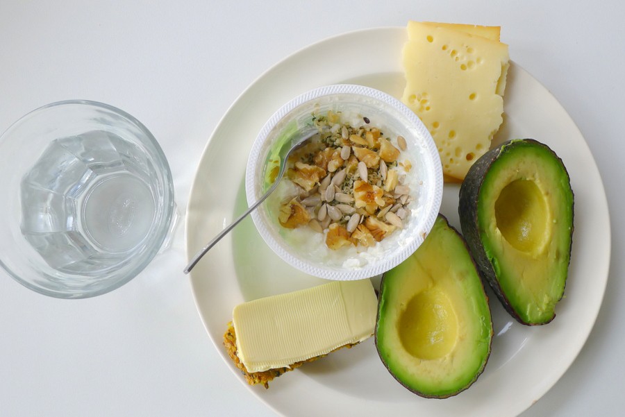 simpele low carb lunch