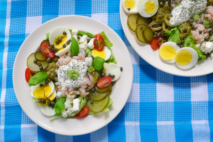 Rejemad – Deense garnalen salade