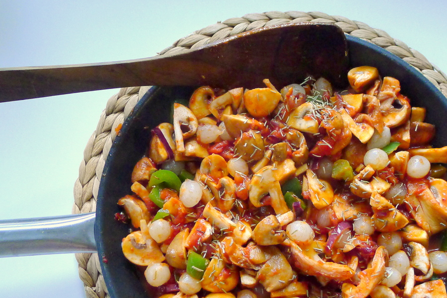 Champignons Bourguignon