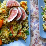 bloemkool couscous pompoen vijgen