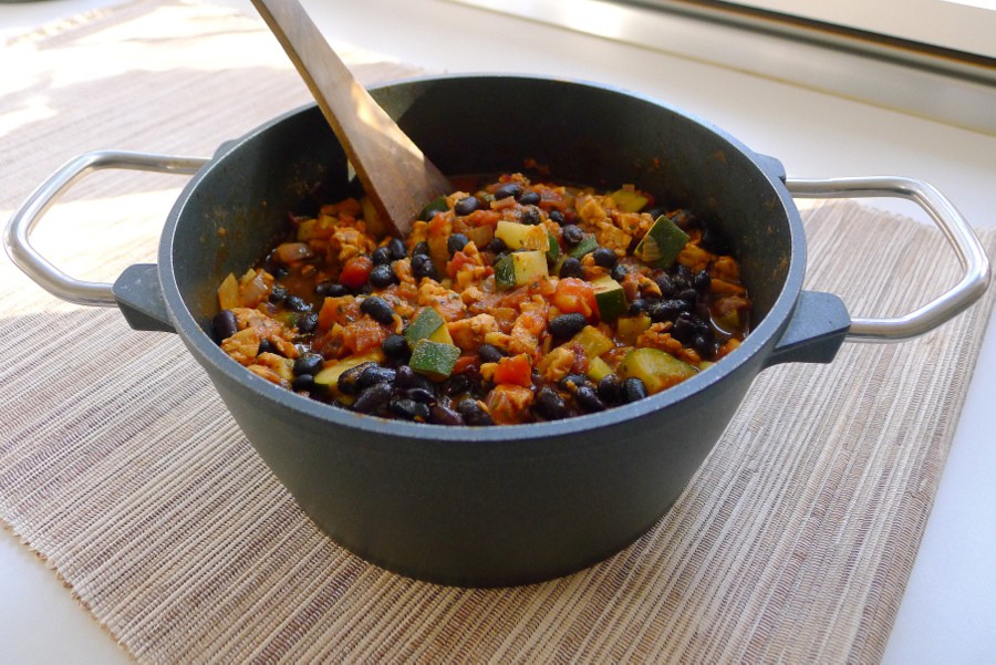 chili con tempeh