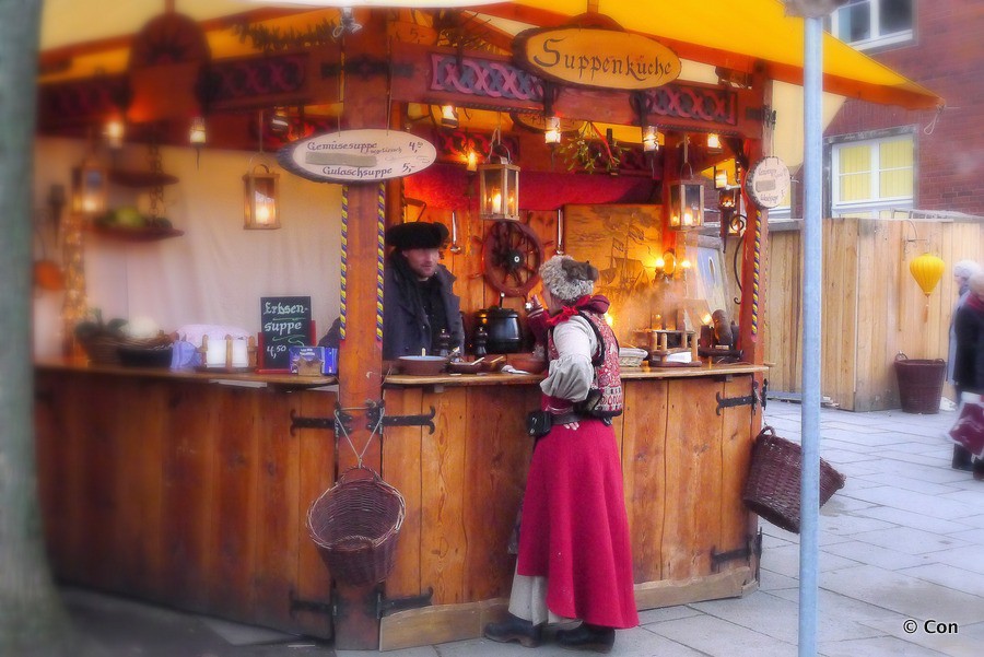 bremen middeleeuwse kerstmarkt