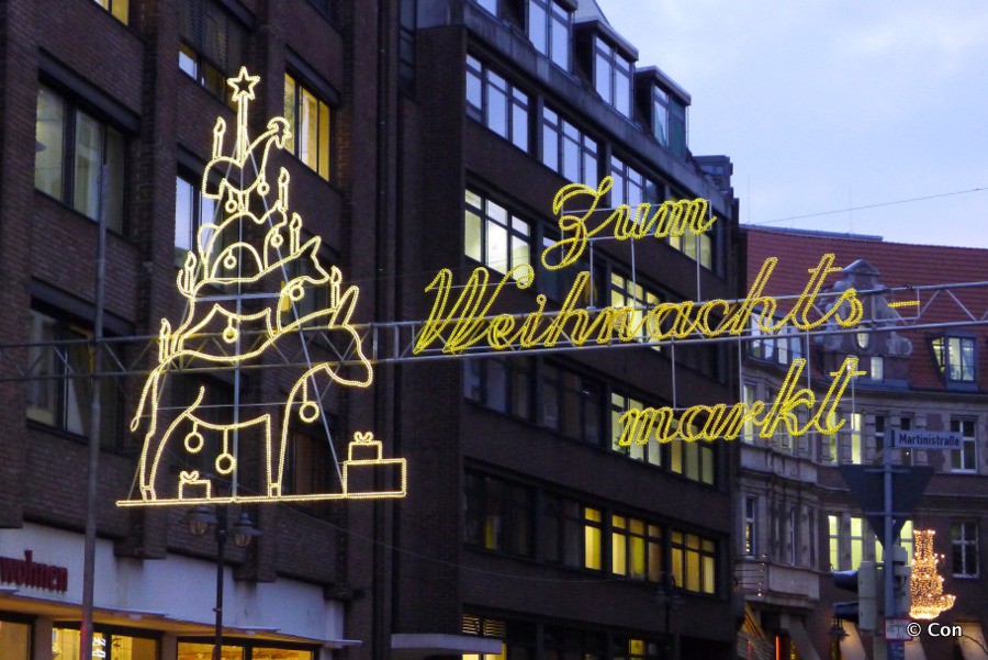 Bremen Kerstmarkt wegwijzer