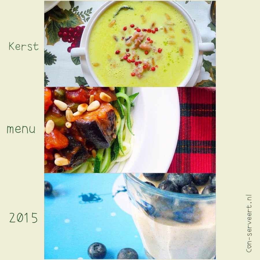 kerstmenu 2015