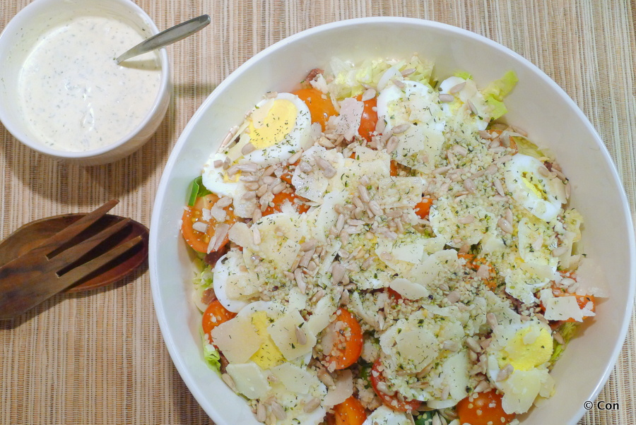 Keizersalade (Ceasar salad)