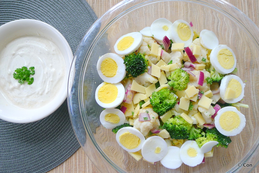 Broccoli salade van de Amish