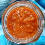 tomaten rabarber saus glas