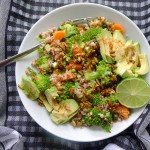 broccoli salade quinoa