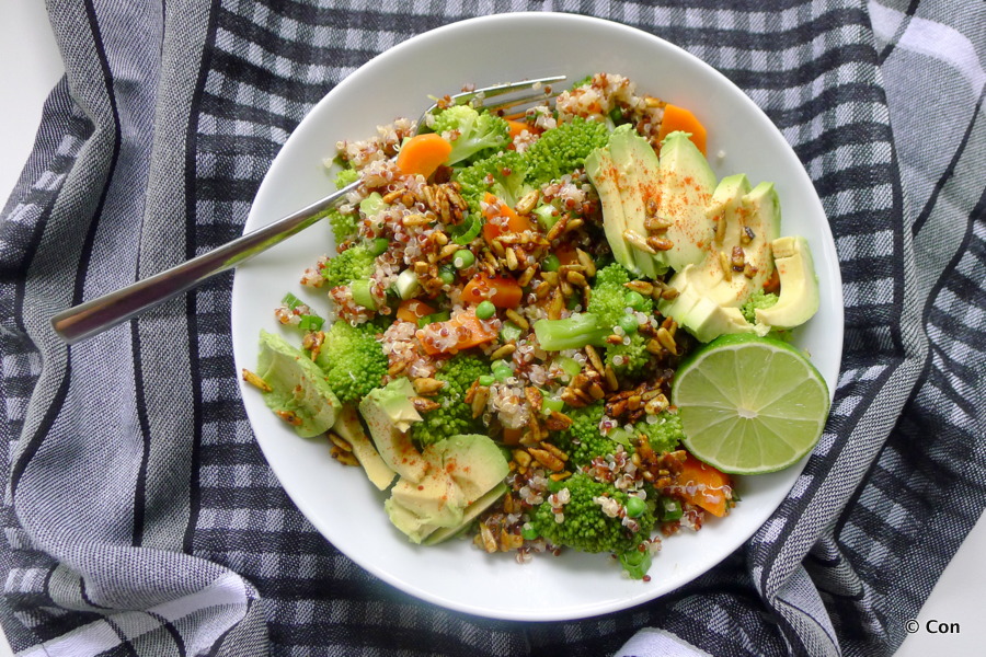 Broccoli salade met quinoa