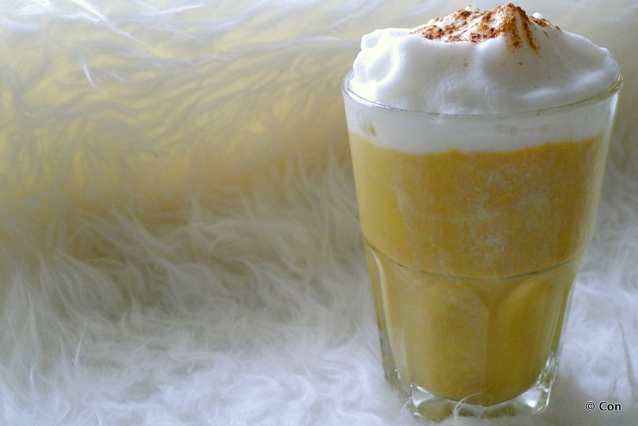 warme winter smoothie zoete aardappel