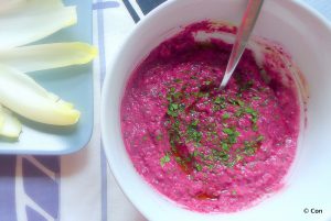 Koolhydraatarme bietjesdip recept ~ minder koolhydraten, maximale smaak ~ www.con-serveert.nl