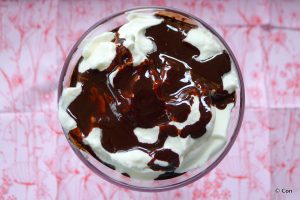 Bounty yoghurt dessert