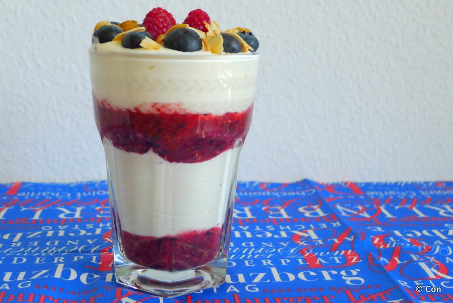 Cranachan - Schots roomdessert met een tic