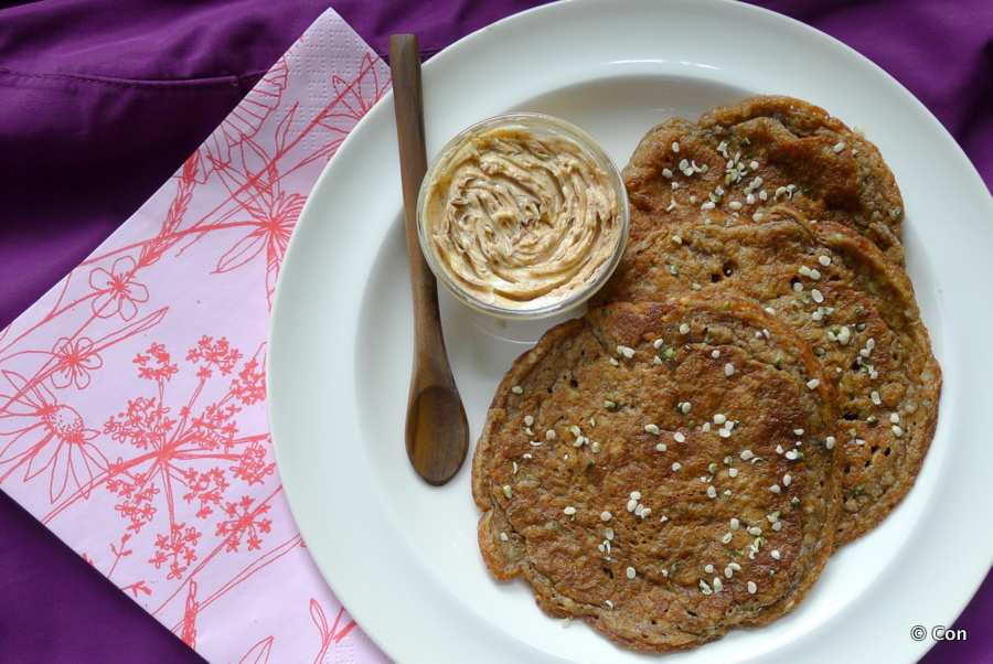 koffie pannenkoekjes met kaneelboter