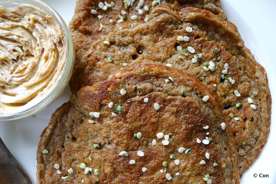 espresso pannenkoekjes met kaneelboter