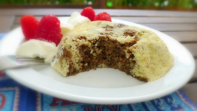 koolhydraatarme marmer mugcake met mascarpone koolhydraatarme marmer mugcake