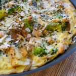 Frittata met oesterzwam en broccoli recept ~ minder koolhydraten, maximale smaak ~ www.con-serveert.nl