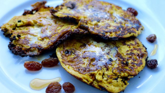 arepa di pampuna met speculaaskruiden arepa di pampuna pompoen pannenkoeken met speculaaskruiden en rozijnen
