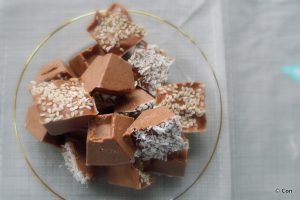 chocolade tahini fatbombs
