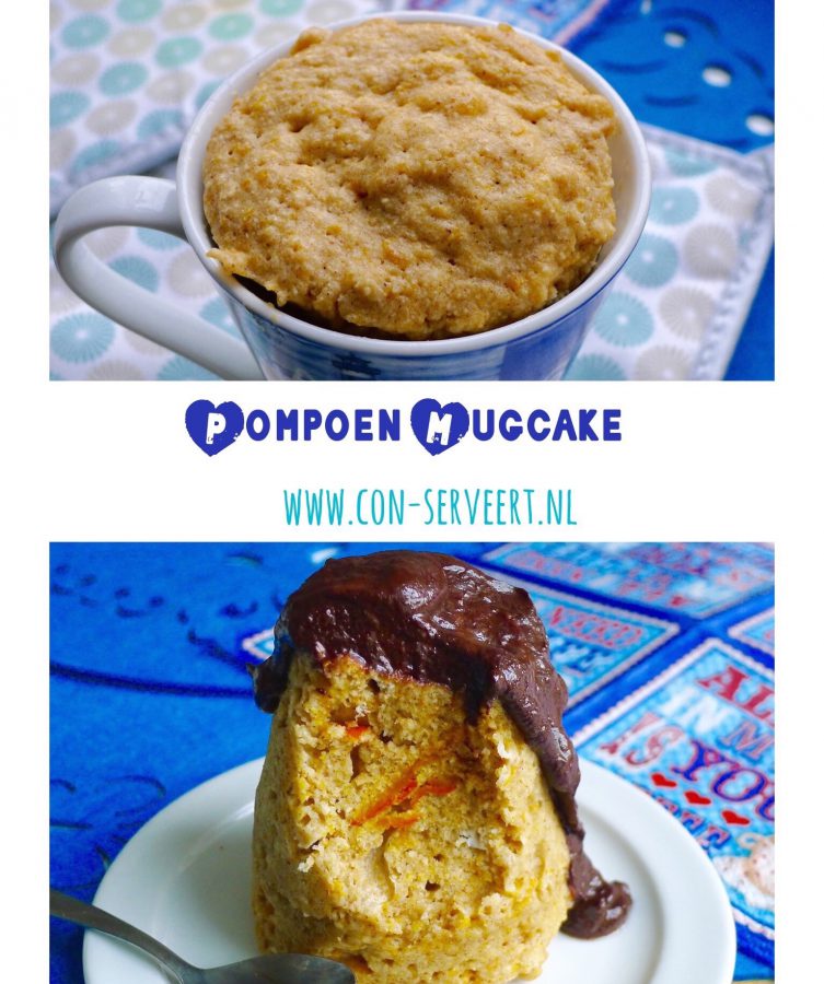 Zin om een keertje met taart te ontbijten, maar wel koolhydraatarm natuurlijk? Deze pompoen mugcake met chocoladesaus is een welkome afwisseling. Bij uitstek geschikt voor een relaxed weekend ontbijt ~ minder koolhydraten, maximale smaak ~ www.con-serveert.nl