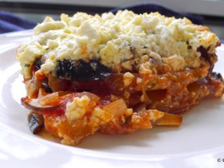 Vegetarische koolhydraatarme moussaka recept ~ minder koolhydraten, maximale smaak ~ www.con-serveert.nl