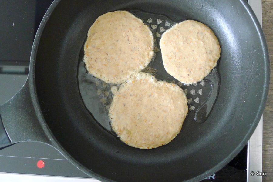 Lactosevrije koolhydraatarme pannenkoekjes recept ~ minder koolhydraten, maximale smaak ~ www.con-serveert.nl