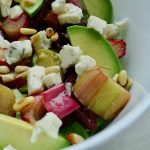 Rabarber bieten salade recept ~ minder koolhydraten, maximale smaak ~ www.con-serveert.nl