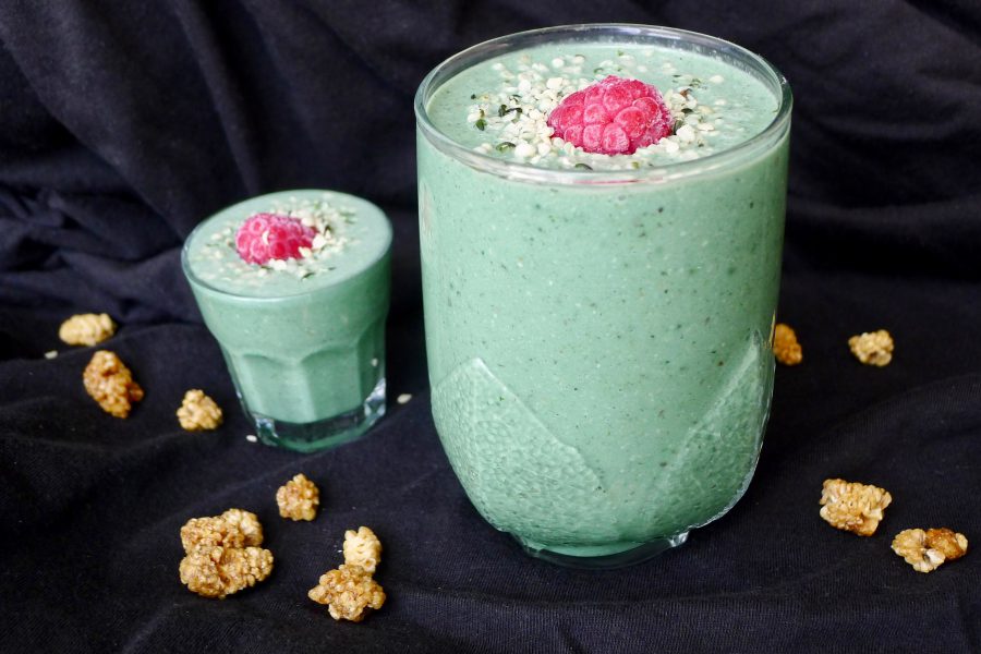 Groene smoothie zonder banaan recept ~ minder koolhydraten, maximale smaak ~ www.con-serveert.nl