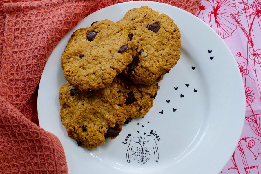 Amandel havermoutkoekjes recept ~ minder koolhydraten, maximale smaak ~ www.con-serveert.nl