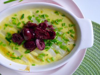 Asperge flan met gorgonzola recept ~ minder koolhydraten, maximale smaak ~ www.con-serveert.nl