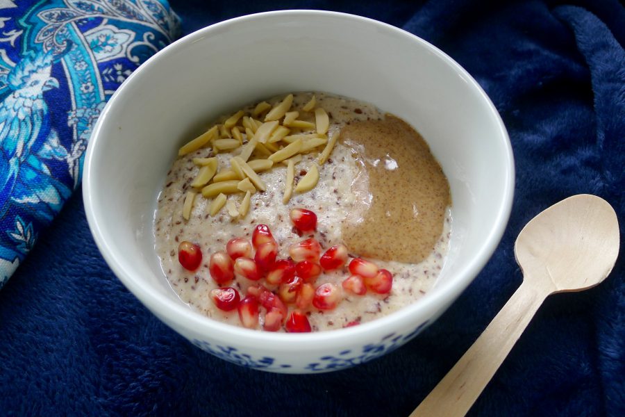 Keto porridge recept ~ minder koolhydraten, maximale smaak ~ www.con-serveert.nl