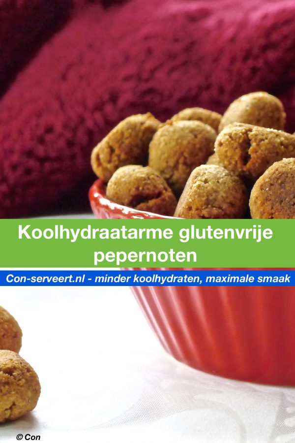 Koolhydraatarme glutenvrije kruidnoten recept ~ minder koolhydraten, maximale smaak ~ www.con-serveert.nl