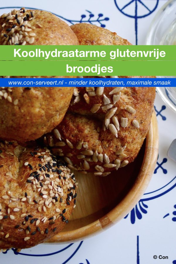 Koolhydraatarme glutenvrije kwarbolletjes recept ~ minder koolhydraten, maximale smaak ~ www.con-serveert.nl