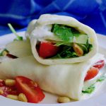 Mozzarella wrap, koolhydraatarm recept ~ minder koolhydraten, maximale smaak ~ www.con-serveert.nl