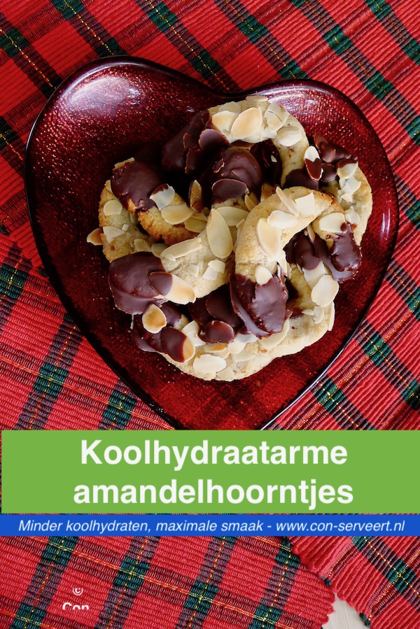 Amandelhoorntjes uit Duitsland, koolhydraatarm recept ~ minder koolhydraten, maximale smaak ~ www.con-serveert.nl