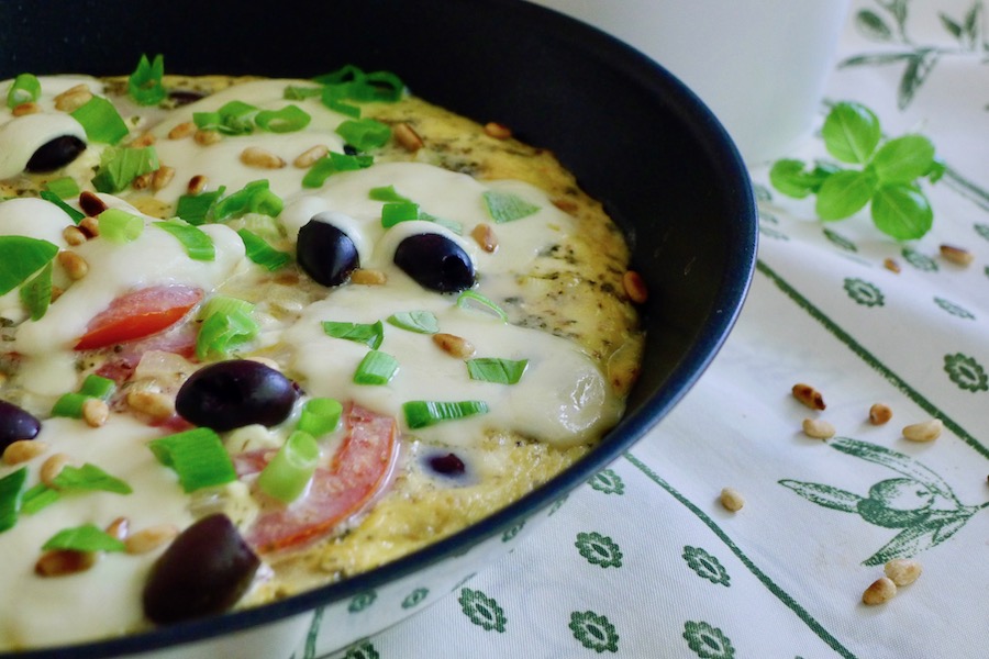 Provencaalse tomaten frittata