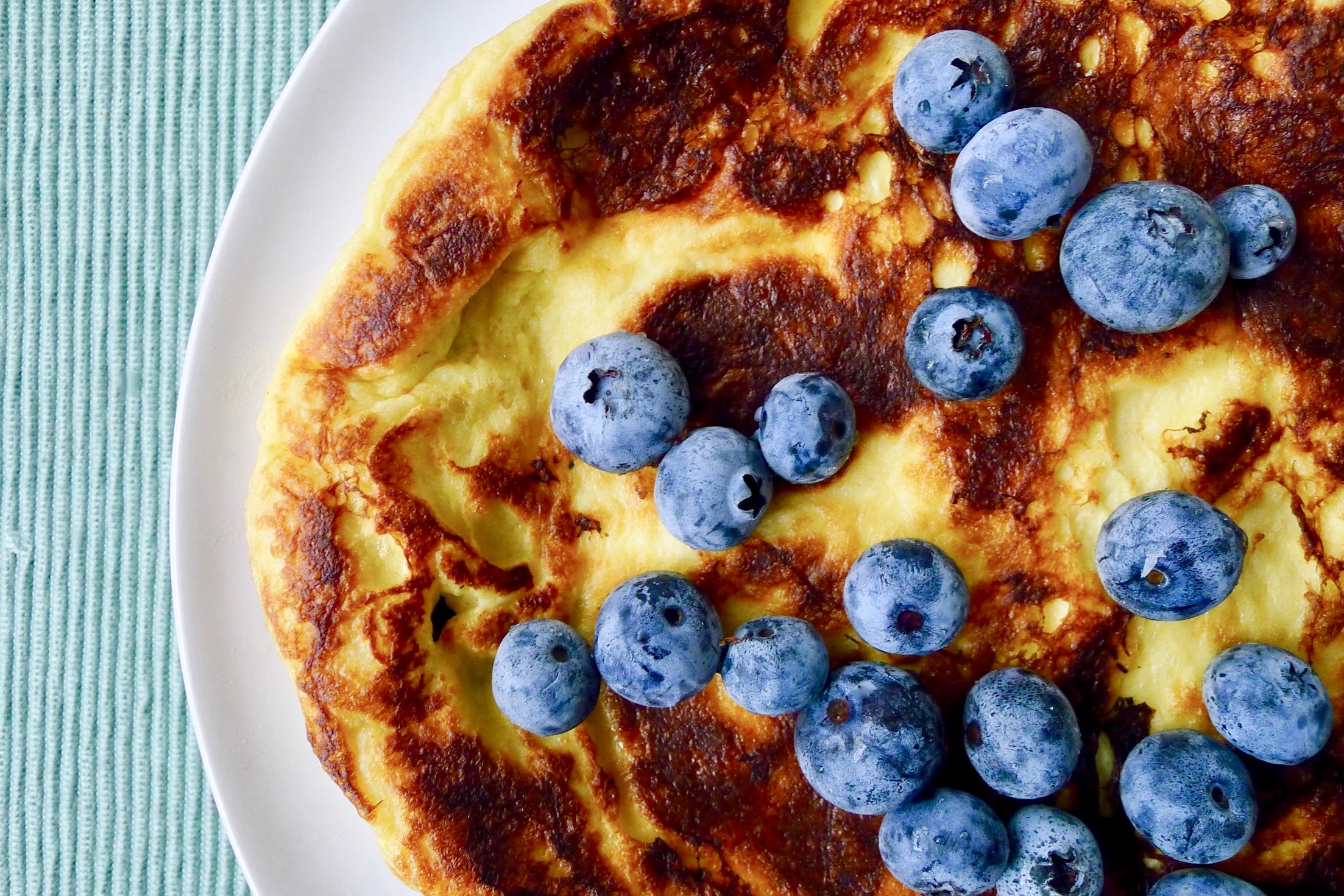 Pannenkoek met roomkaas