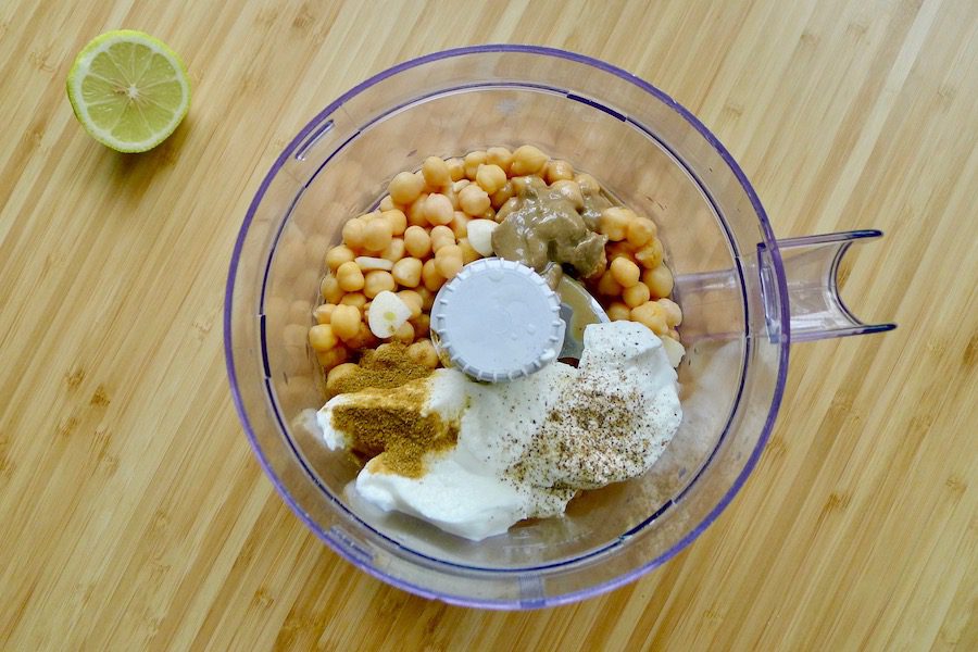 Skyr hummus recept ~ minder koolhydraten, maximale smaak ~ www.con-serveert.nl