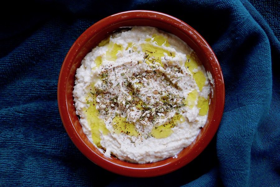 Skyr hummus recept ~ minder koolhydraten, maximale smaak ~ www.con-serveert.nl