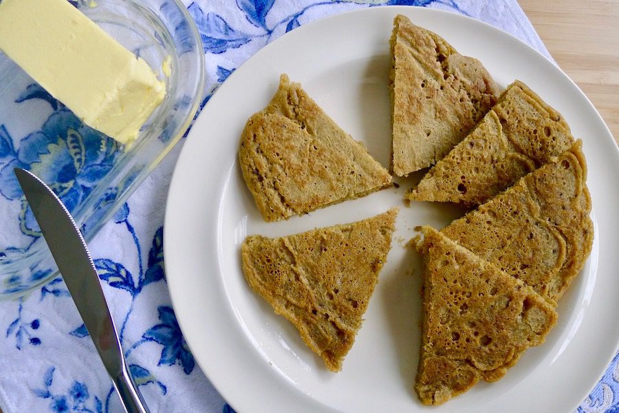 Hembasha, teffbrood recept uit Ethiopië / Eritrea - vegetarisch koolhydraatarm genieten begint bij www.con-serveert.nl