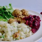 Zweedse balletjes (köttbullar) met cranberry compote, vegan recept ~ minder koolhydraten, maximale smaak ~ www.con-serveert.nl