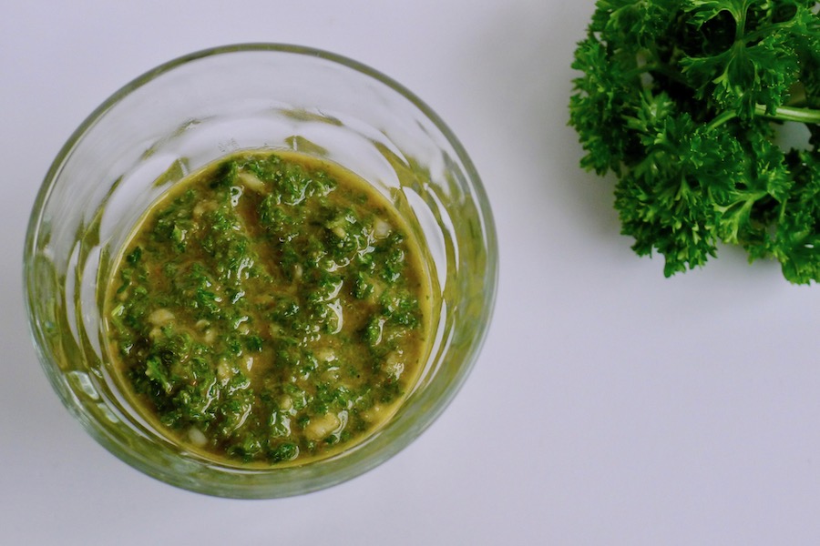 Chermoula, Marokkaans marinade / saus recept - vegetarisch koolhydraatarm genieten begint bij www.con-serveert.nl