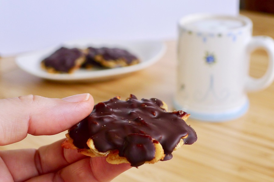 Koolhydraatarme Florentiner koekjes recept - vegetarisch koolhydraatarm genieten begint bij www.con-serveert.nl