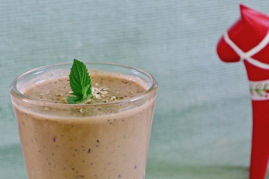 Koffie yoghurt smoothie recept ~ minder koolhydraten, maximale smaak ~ www.con-serveert.nl